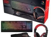 ست گیمینگ Trust کیبورد RGB+ماوس+هدست+هدایای ویژه