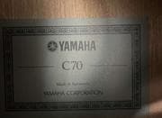 گیتار یاماها C70 کاملا نو بدون کوچیک ترین خطو خش